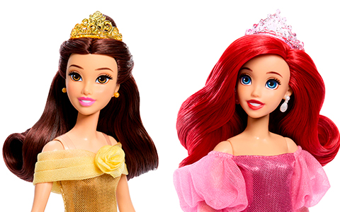 Disney Princess Enchanted Stories 2025 dolls from Mattel