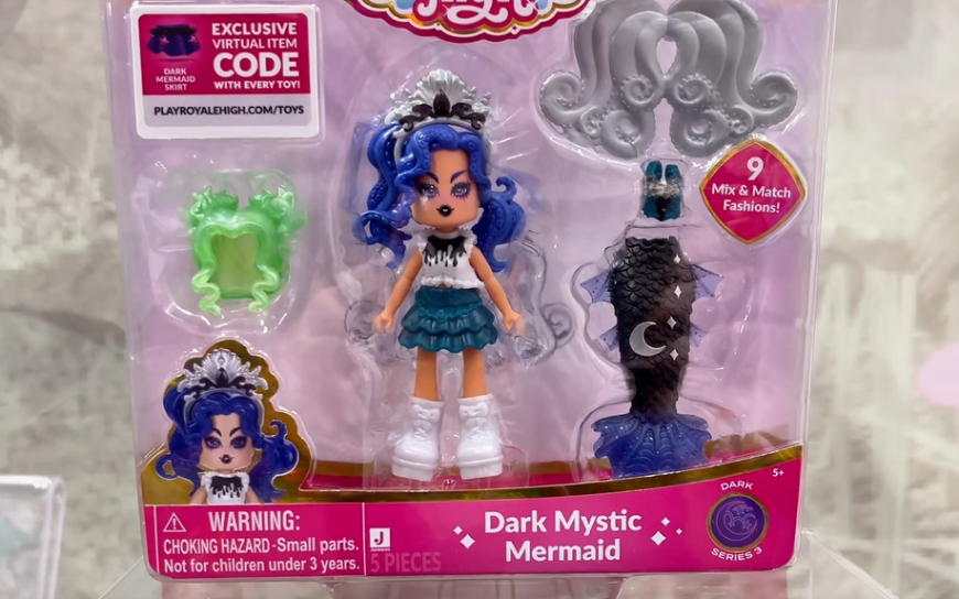 Royale High series 3 Dark Mystic Mermaid doll