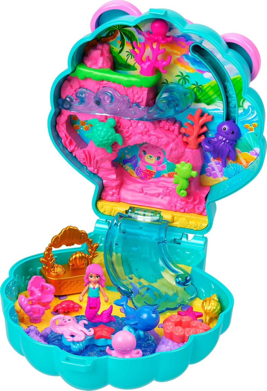 Polly Pocket Glitter Island Compact