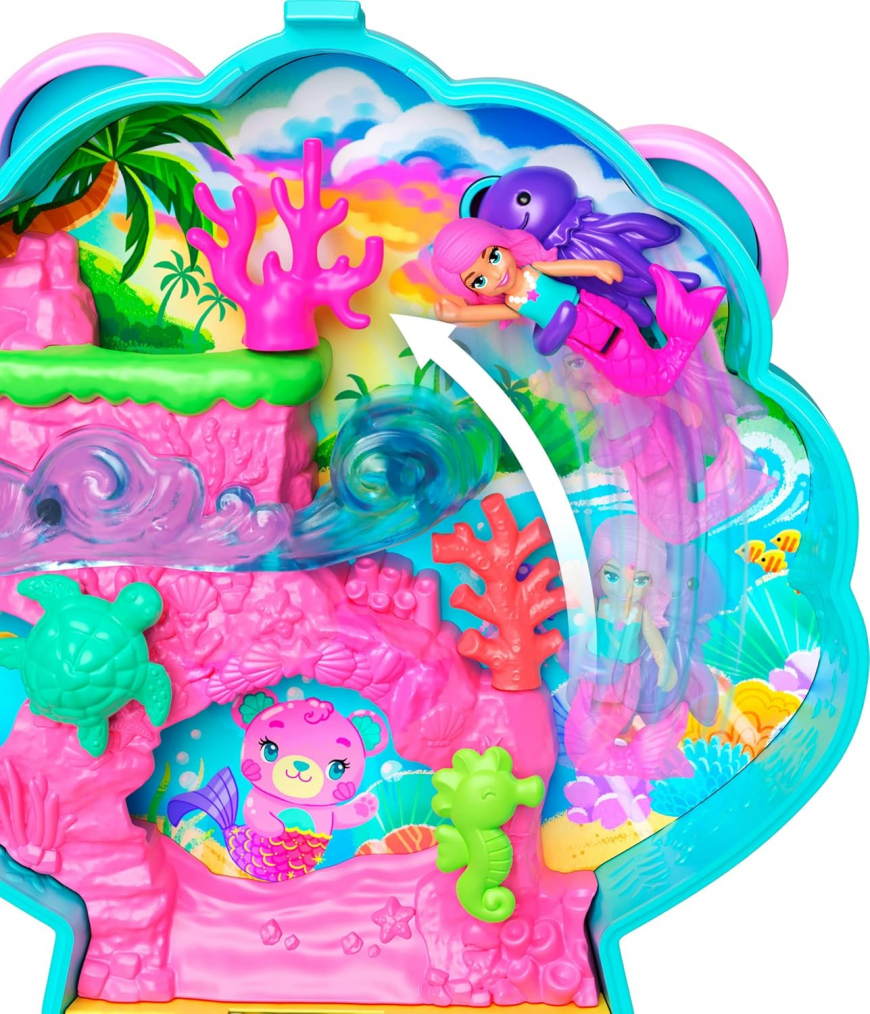Polly Pocket Glitter Island Compact