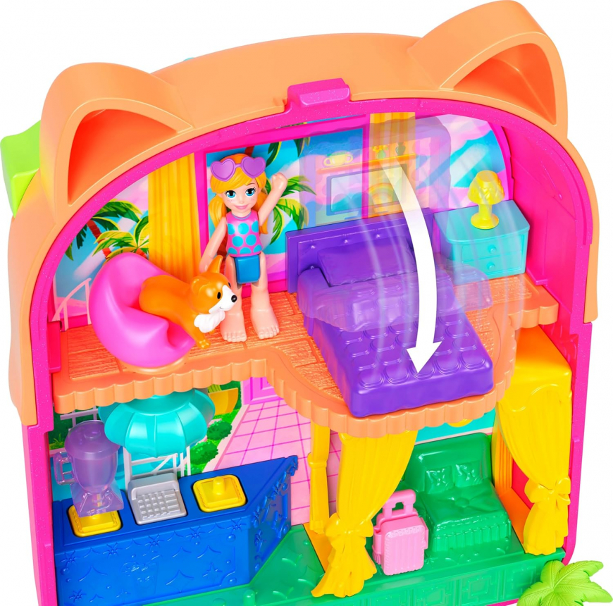 Polly Pocket Kitty Popsicle Resort Compact