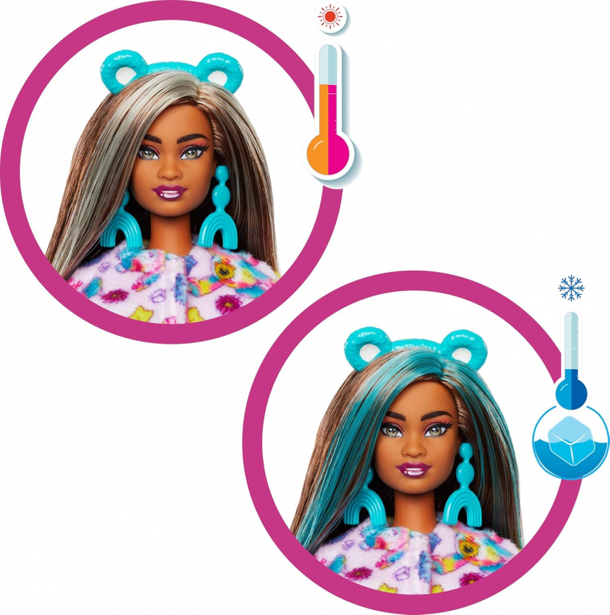 Barbie Cutie Reveal x Care Bears Series 2 Good Vibes Bear doll JFV62