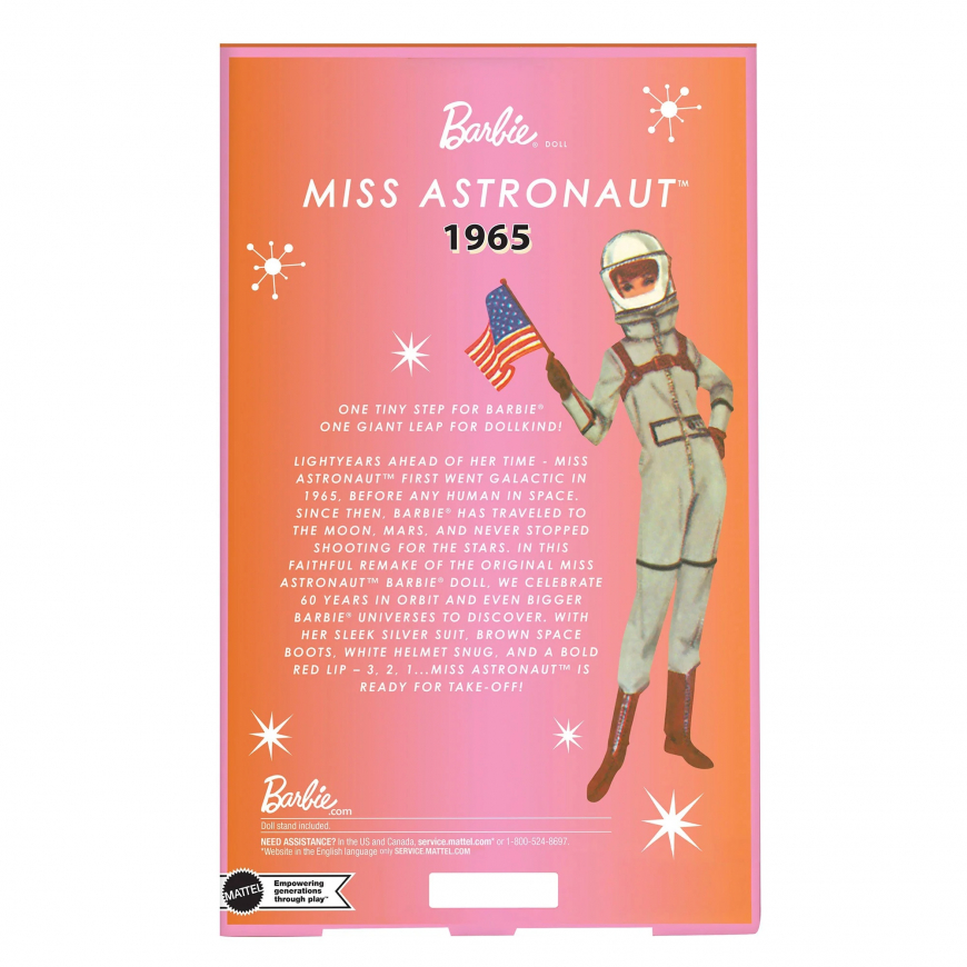 Barbie Signature Miss Astronaut 60th Anniversary Doll