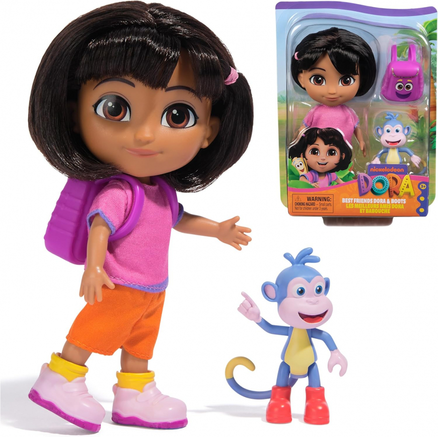 Dora the Explorer 2025 Best Friends Dora and Boots doll