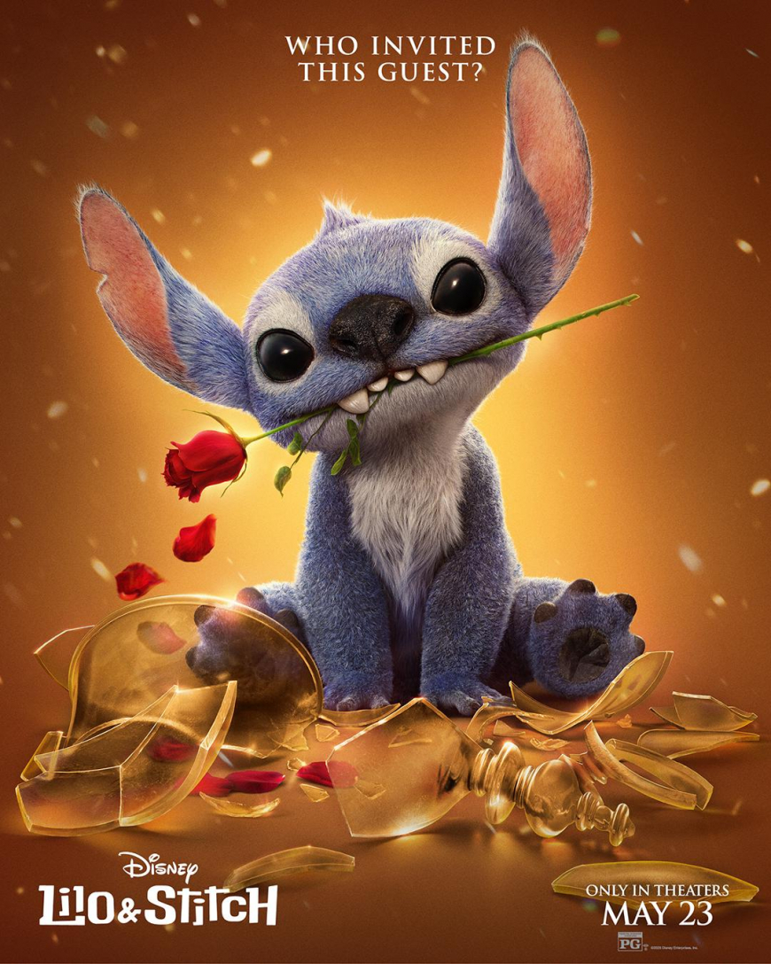 Lilo and Stitch live action movie 2025 Disney Princess inspired posters