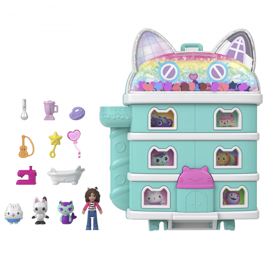 Polly Pocket Gabby's Dollhouse Compact