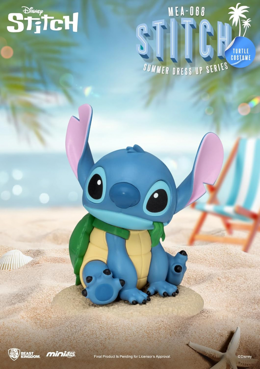 Beast Kingdom Stitch Summer Dress-Up Series 6-Piece Blind Box Set