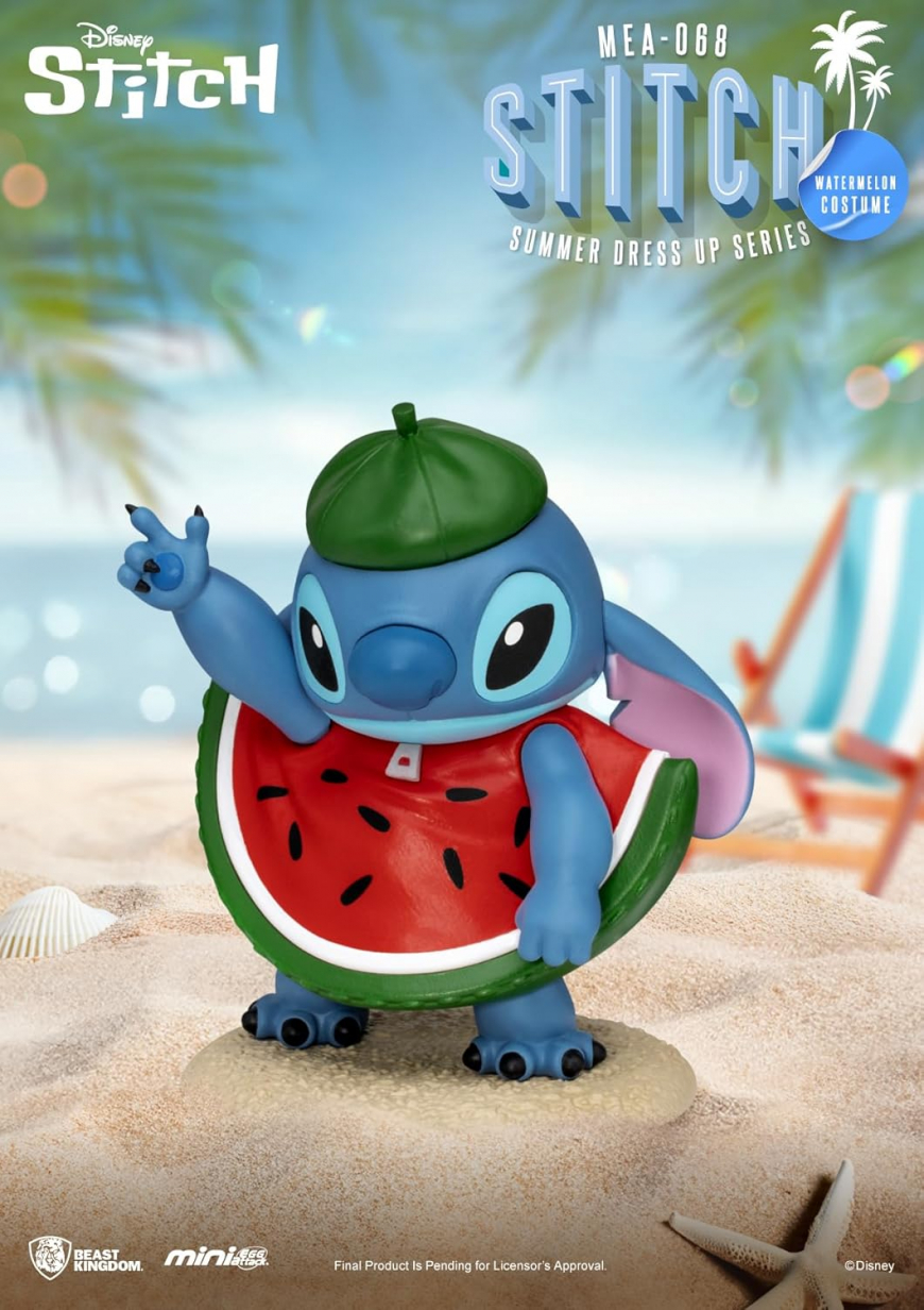Beast Kingdom Stitch Summer Dress-Up Series 6-Piece Blind Box Set
