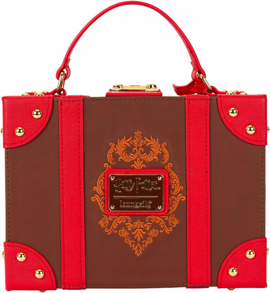Loungefly Harry Potter Hogwarts Express Luggage Crossbody Bag