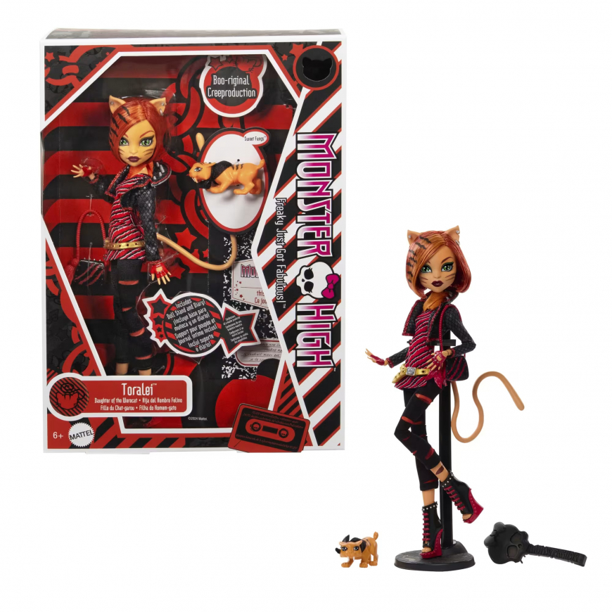 Monster High Creeproduction Toralei Stripe doll