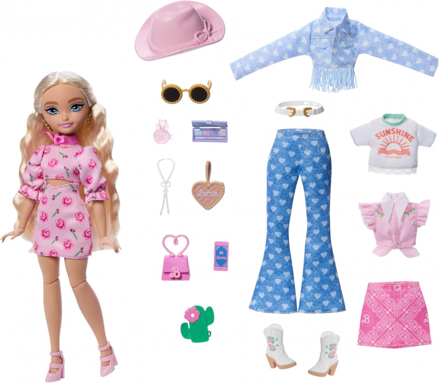Barbie Dream Besties Festival Looks doll
