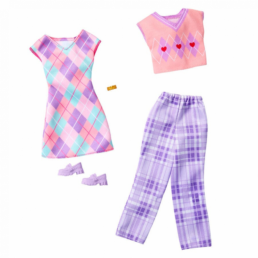 Barbie Fashion 2-Pack 2025 rhombs and stripes