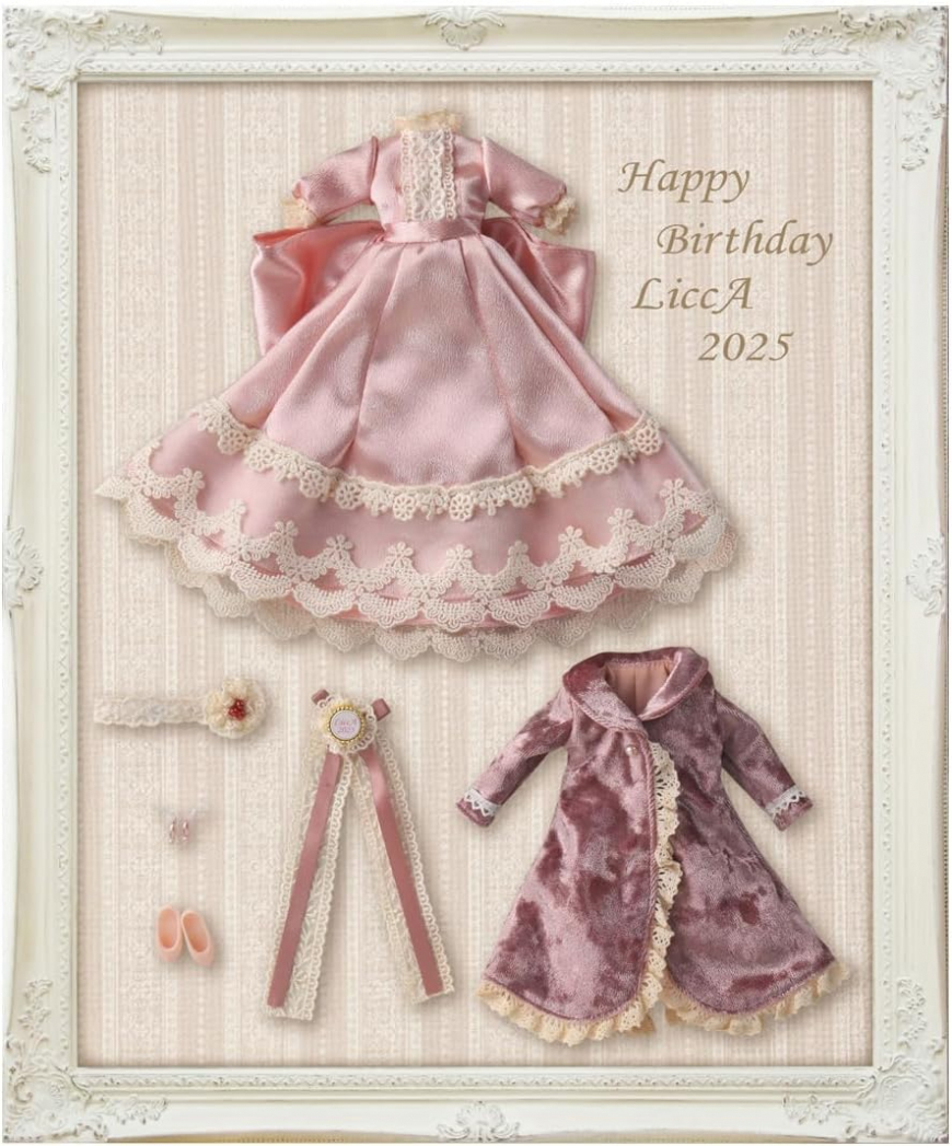 Takara Tomy 2025 Photogenic Licca-chan Happy Birthday Doll