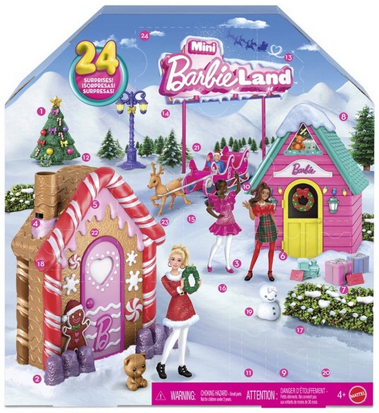 Barbie Mini Barbieland Advent Calendar 2025