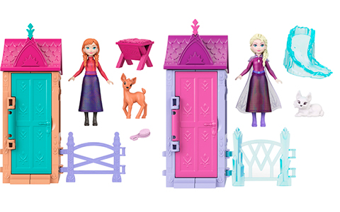 Frozen Arendelle Village Surprise playsets from Mattel