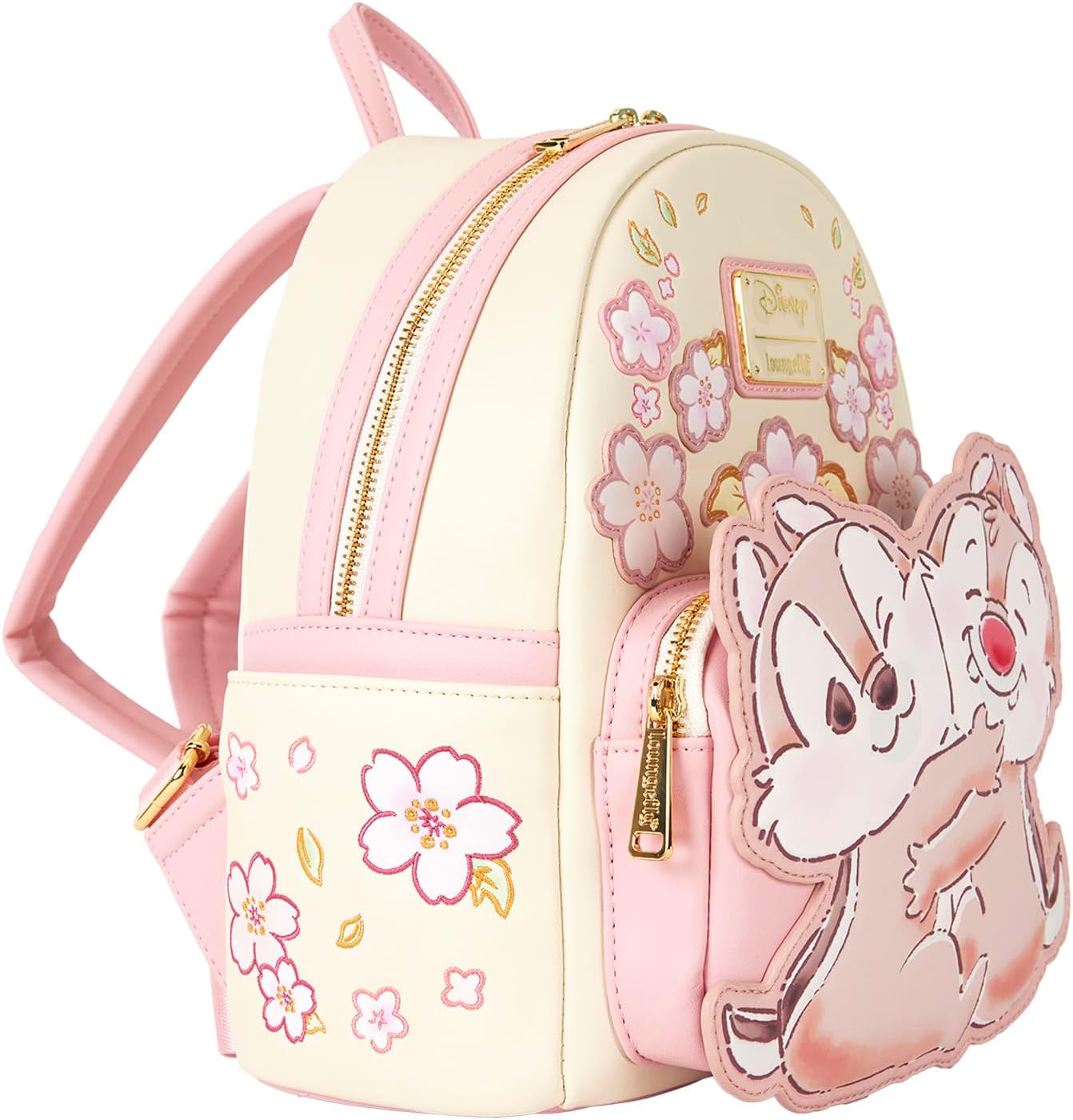 【Loungefly】Disney チップとデール さくら バックパック Loungefly Disney Chip and Dale Sakura Mini Backpack
