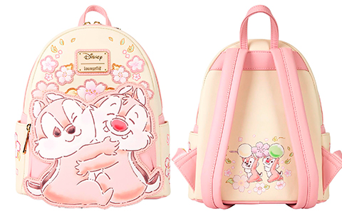 Loungefly Disney Chip and Dale Sakura Mini Backpack