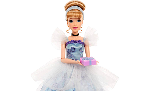 Disney Princess Birthday Celebration Cinderella doll from Mattel