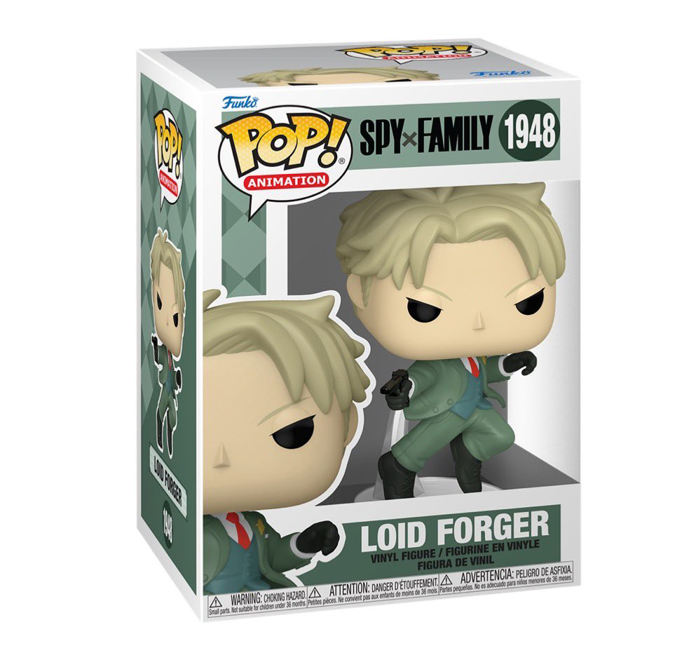 Spy x Family Funko Pop figures Loid, Anya and Yor
