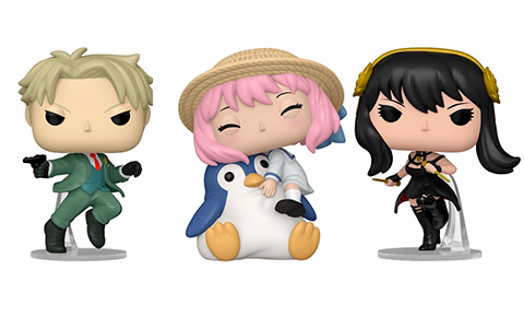 Spy x Family Funko Pop figures Loid, Anya and Yor