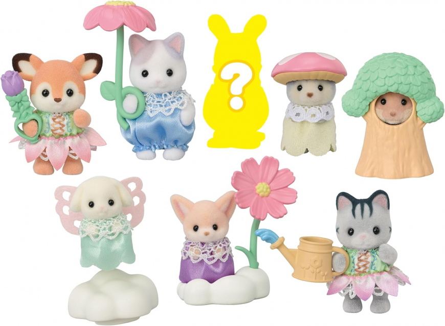 Calico Critters Blooming Baby Friends Series surprise toys