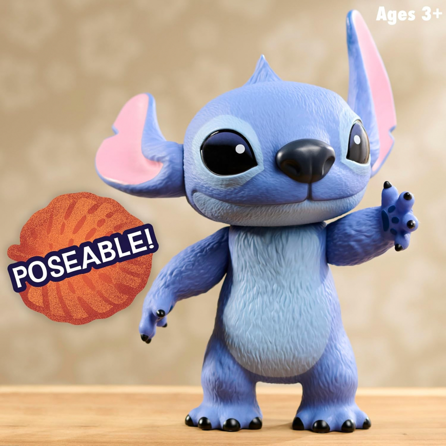 Disney Stitch Live-Action Larger Than Life Vinyl Figure from Just Play
