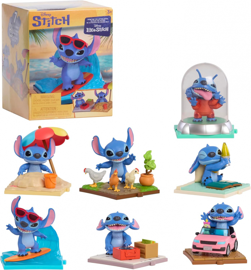 Disney Stitch Live-Action Movie Time collectible figures