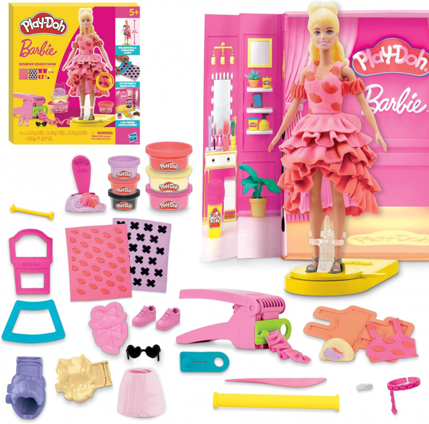 PLAY-DOH Barbie Designer Fashion Show Playset