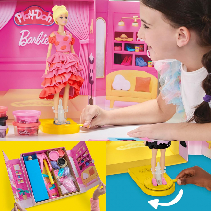 PLAY-DOH Barbie Designer Fashion Show Playset