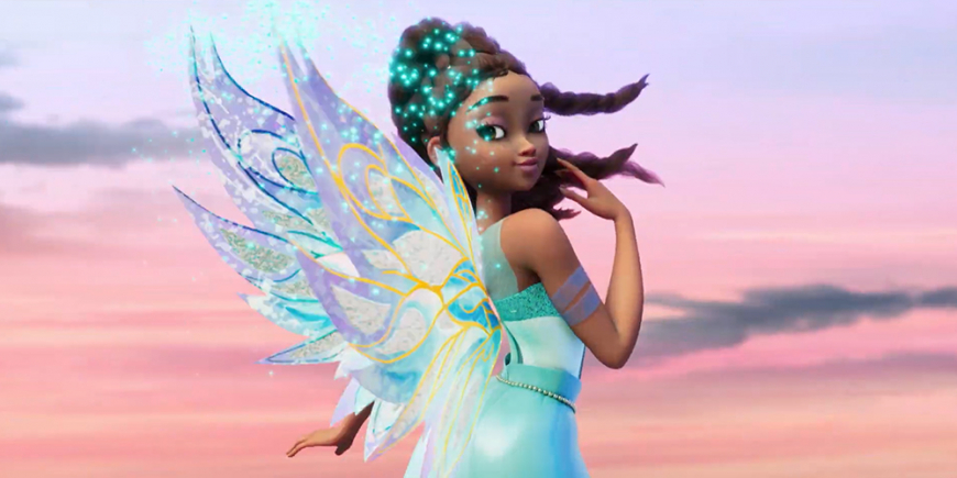 Layla (Aisha) in new Winx Club reboot transformation