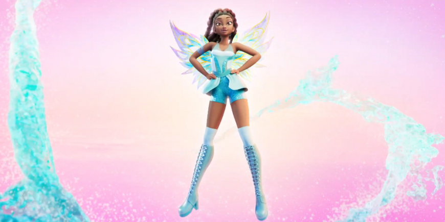 Layla (Aisha) in new Winx Club reboot transformation