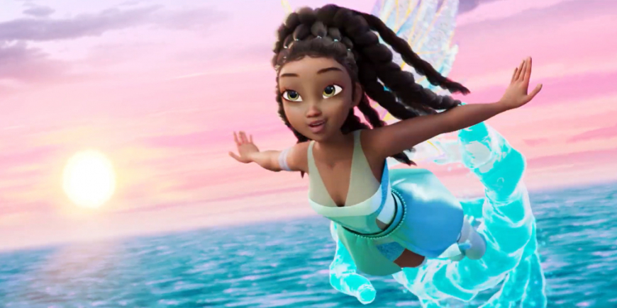 Layla (Aisha) in new Winx Club reboot transformation