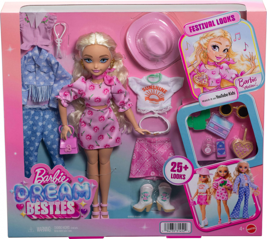 Barbie Dream besties festival looks