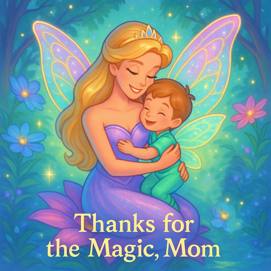 Barbie Mother's Day picture card