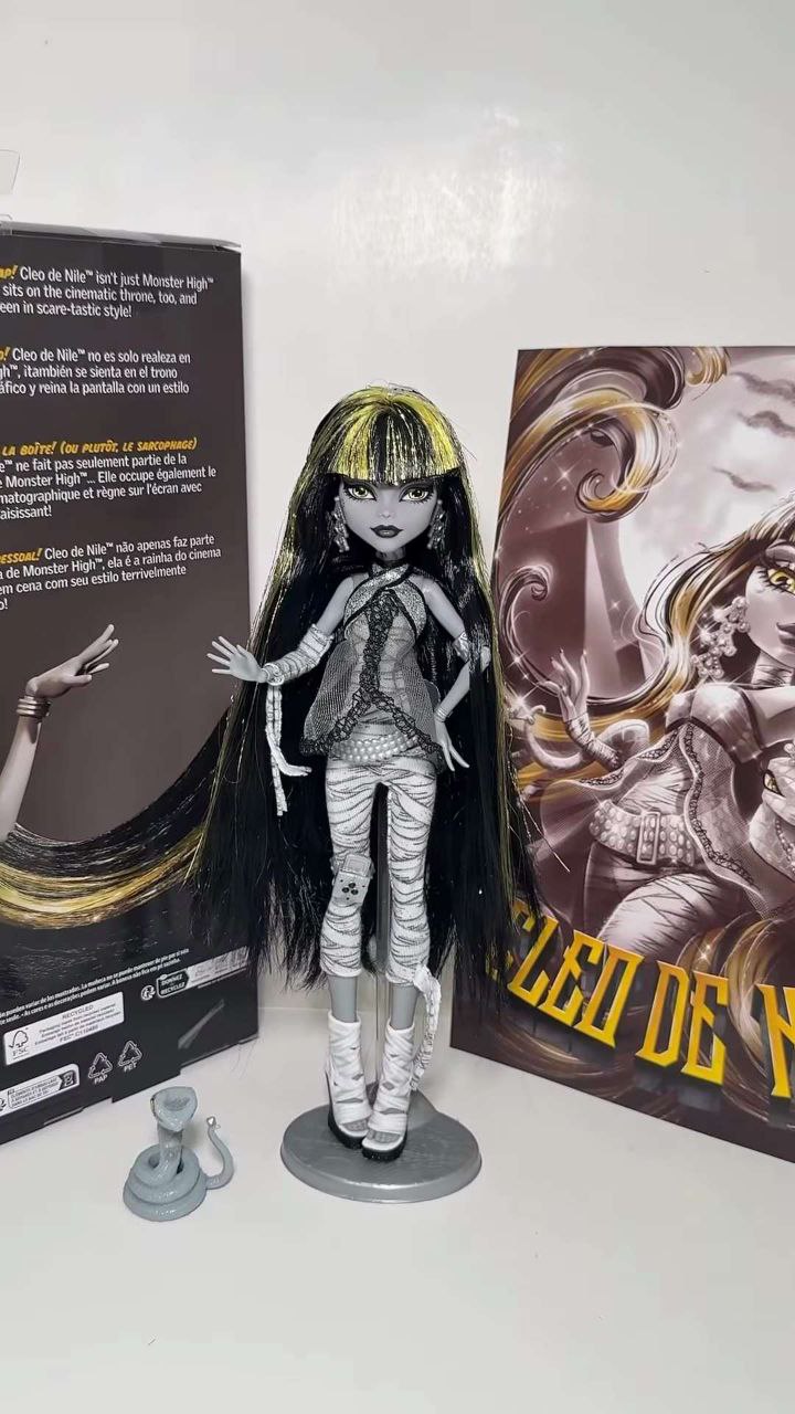Monster High Reel Drama Cleo De Nile Doll