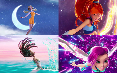 Forever Winx full transformation video from Winx Club Reboot