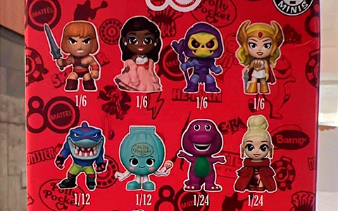 Mattel 80th Anniversary Funko Mystery Minis