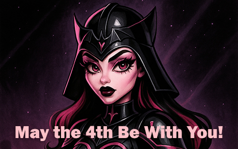 May the 4th Be With You Barbie, Monster High, Bratz and Rainbow High inspired pictures