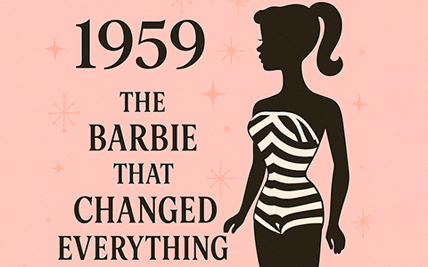 1959: The Barbie That Changed Everything short post about first Barbie