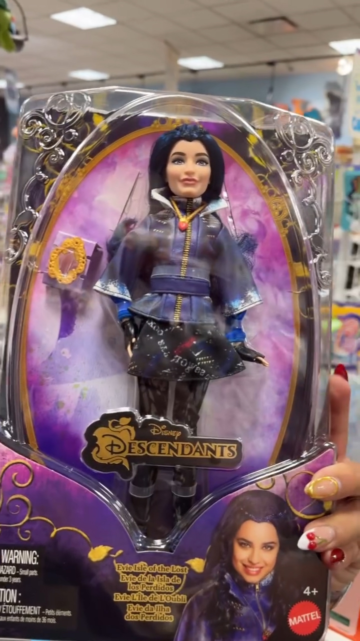In real life photos Disney Descendants Evie 10th anniversary doll JFG75