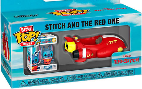 Funko Pop! Bitty Ride: Lilo & Stitch - Stitch with The Red One