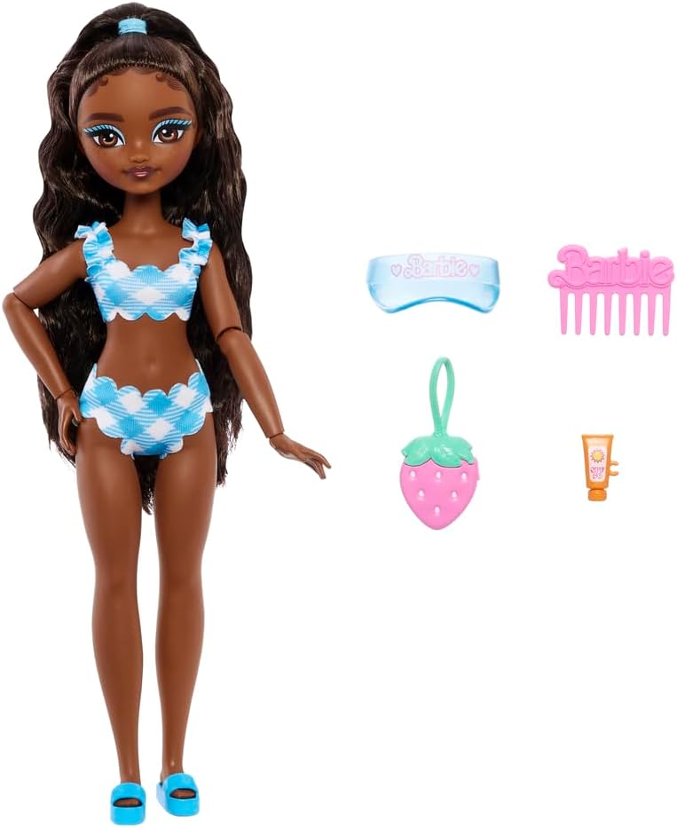 Barbie Dream Besties Swimsuit Brooklyn doll JGH84