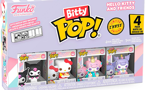 Funko Bitty Pop Sanrio - Hello Kitty and Frizends - Keroppi, My Melody, Kuromi