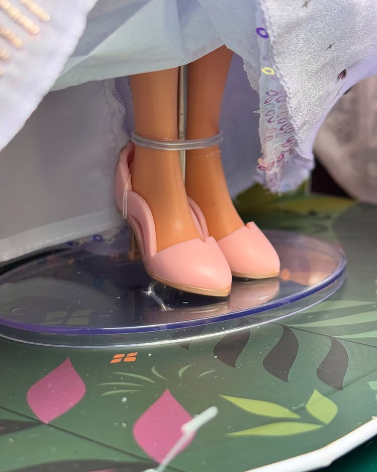 Disneyland's 70th Anniversary Sleeping Beauty Aurora Limited Edition doll in real life photos