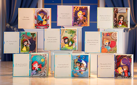 POP MART Disney Princess Fairy Tale Series Scene figures
