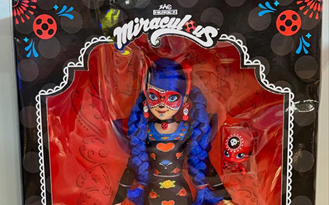 Miraculous Ladybug Dia de Muertos Ladybug doll