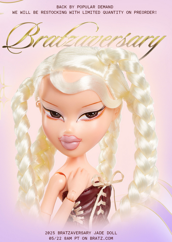 Bratz Bratzaversary Jade collector doll 2025