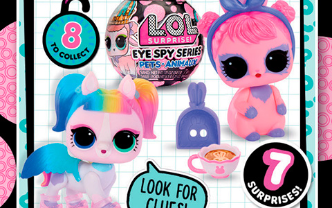 LOL Surprise Eye Spy Pets dolls 2025