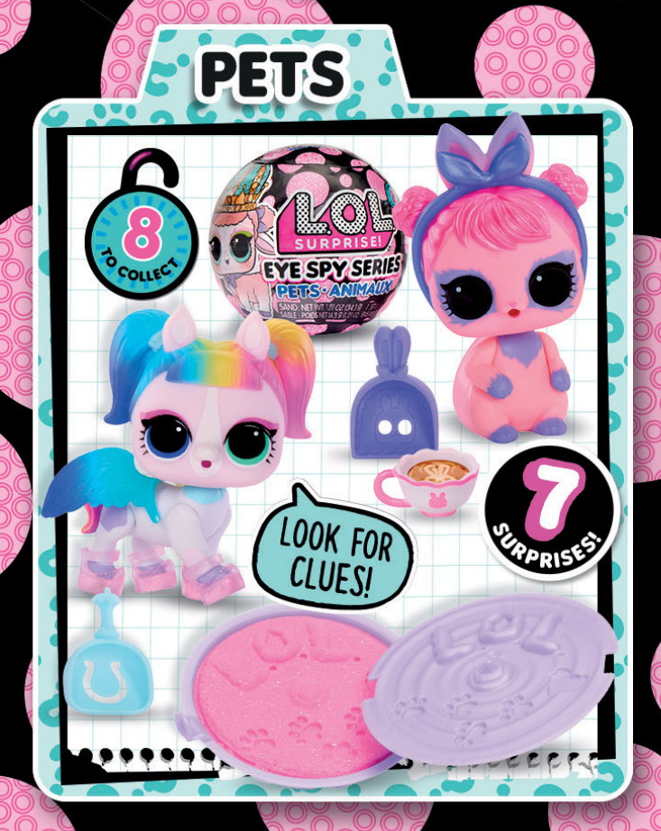 LOL Surprise Eye Spy Pets dolls 2025