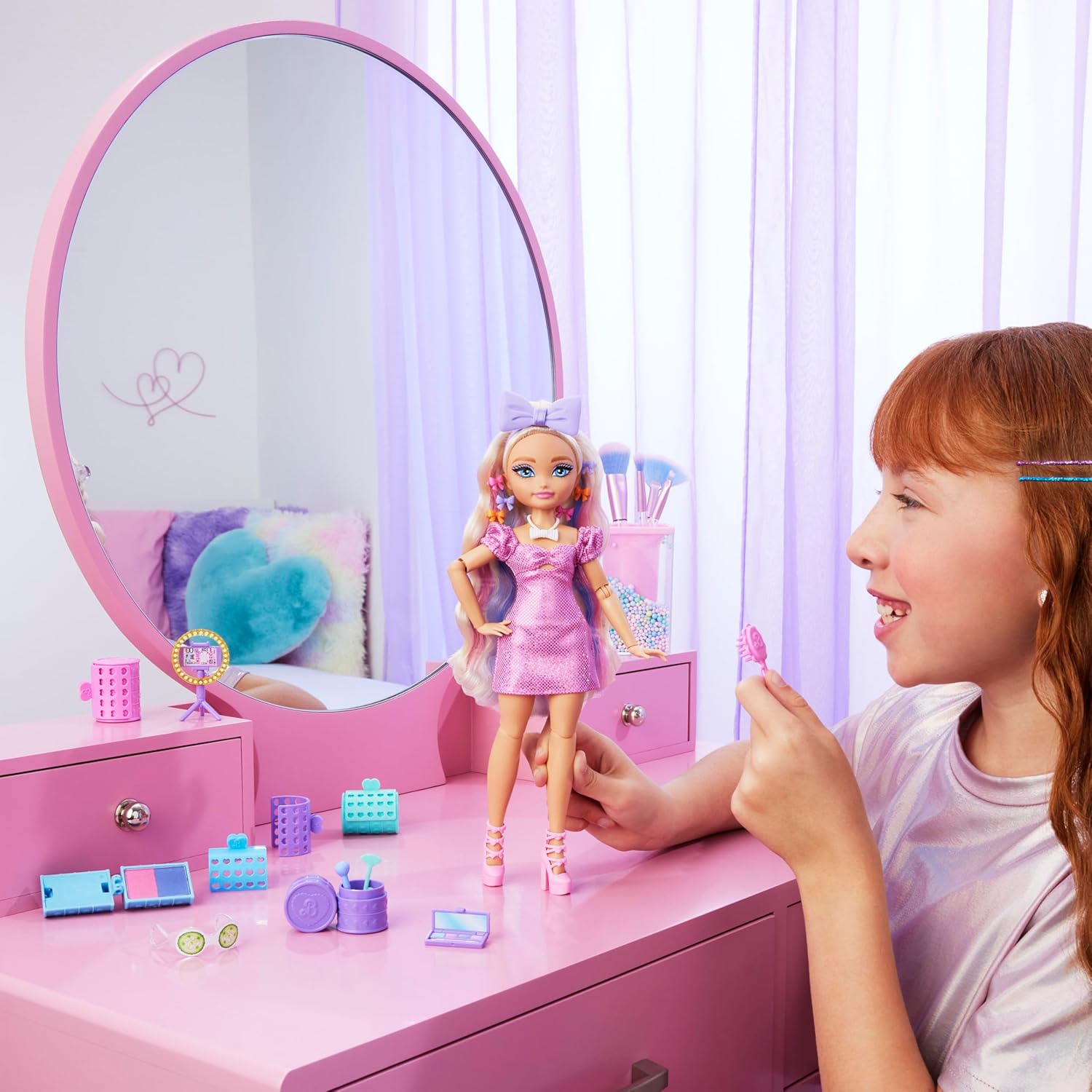 Barbie Dream Besties Doll + Accy Buildup Set Barbie Dream